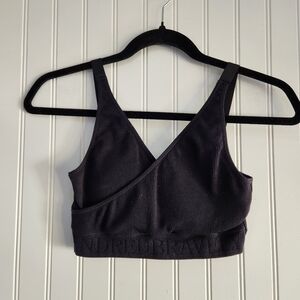 Kindred Bravely | Black Sublime Adjustable Busty Crossover Nursing Bra S